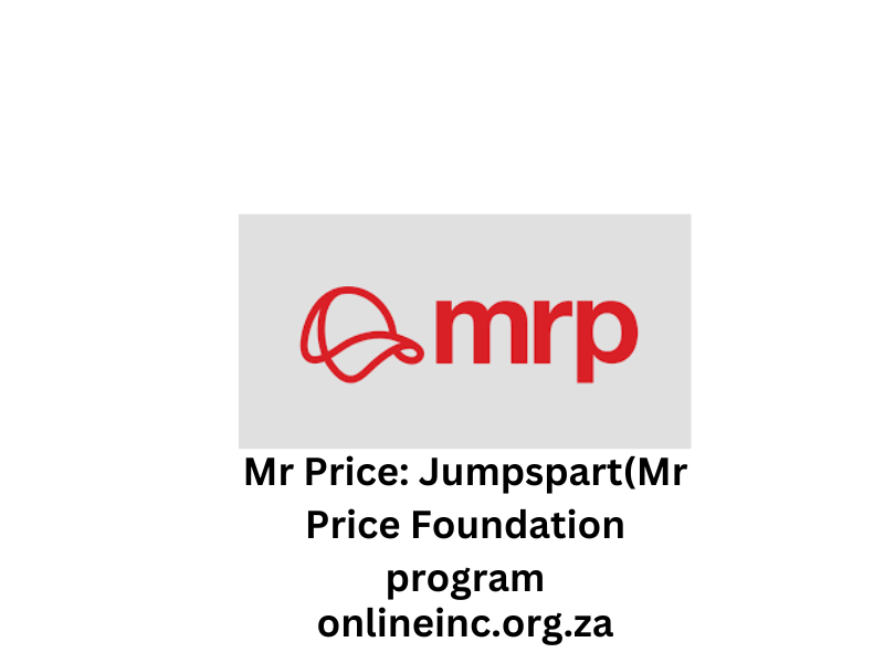 Mr Price: Jumpspart(Mr Price Foundation program
