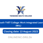 Tshwane South TVET College: Work Integrated Learning (WIL) 2023/2024