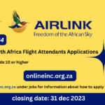 Airlink South Africa Flight Attendants Applications