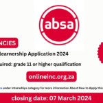 ABSA: learnership Application 2024
