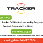 Tracker Call Centre Learnership Programme 2024/2025